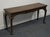 ALTAVISTA LANE Walnut Rustic Country French 54" Accent Sofa / Console Table 26.25" High 54" Wide 16.5" Deep We specialize...