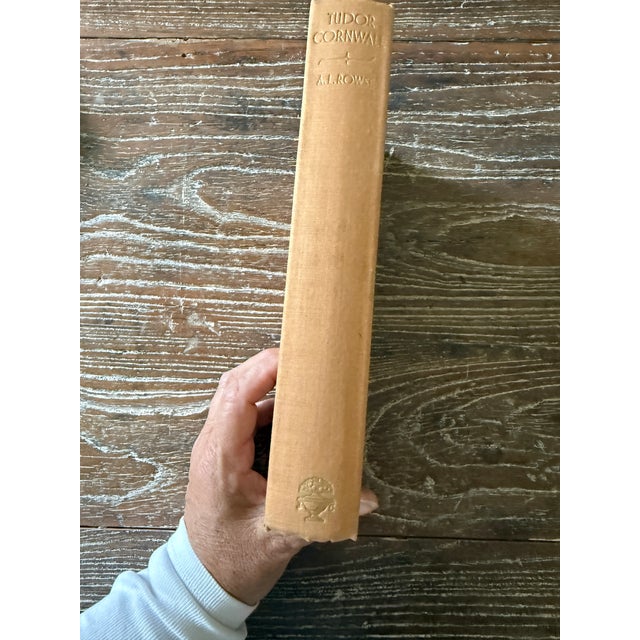 English Tudor Cornwall Book 1957 Bedford Historical Series XIV English History Hardcover With Fold-Out Map For Sale - Image 3 of 12