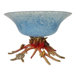 Jay Strongwater Coral Reef Bowl For Sale