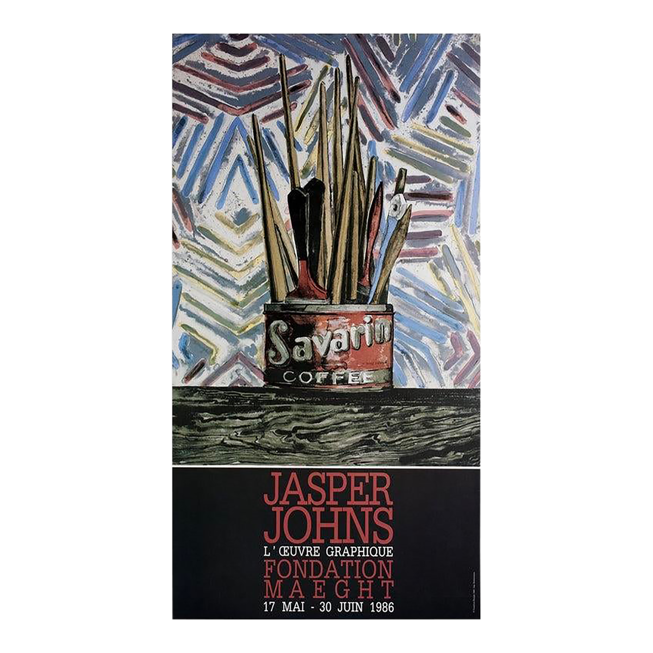 vintage-original-jasper-john-