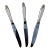 Set of 3 Prelude Sterling .925 International Silver Modern Hollow Knife Set, No Monogram For Sale
