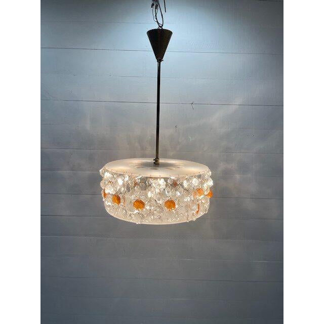 Vintage Hanging Ceiling Lamp, 1970 For Sale - Image 4 of 9