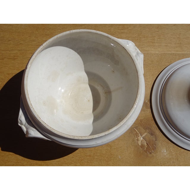 Earthenware Tureen from Sarreguemines, 1890s For Sale - Image 13 of 18