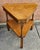 Fine Arts Furniture Two-Tier Walnut Triangular Side Table For Sale - Image 9 of 10
