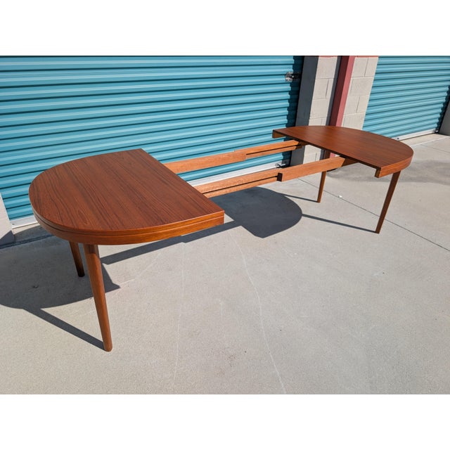 Mid Century Modern Expandable Teak Dining Table by Skaraborgs, C1960s For Sale - Image 10 of 15
