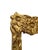 Gold Large Art Nouveau Style Mirror in Gilded Wood, 1960s For Sale - Image 8 of 11