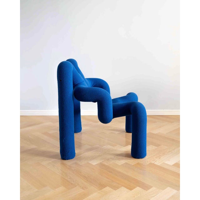 Vintage Armchair by Terje Ekstrøm, 1980s For Sale - Image 4 of 6