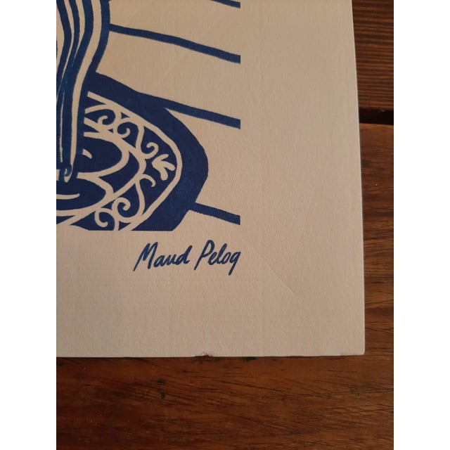 Male Graphic Art French Artist Maud Peloq For Sale - Image 4 of 8