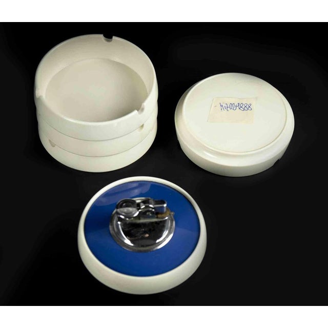 Pyramidal Ashtrays, Germany, 1970s, Set of 5 For Sale - Image 3 of 5