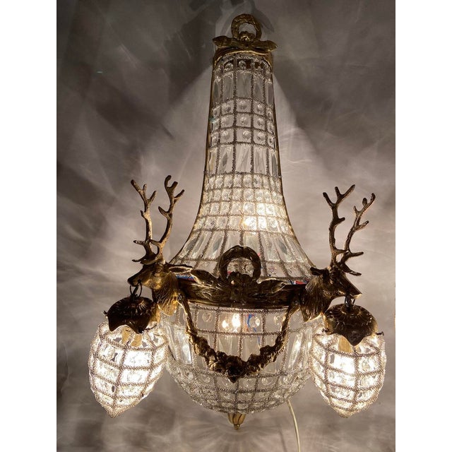 Circa 1980 French Louis XVI Gold Bronze Wall Lamps/ Sconces – Pair For Sale - Image 4 of 18