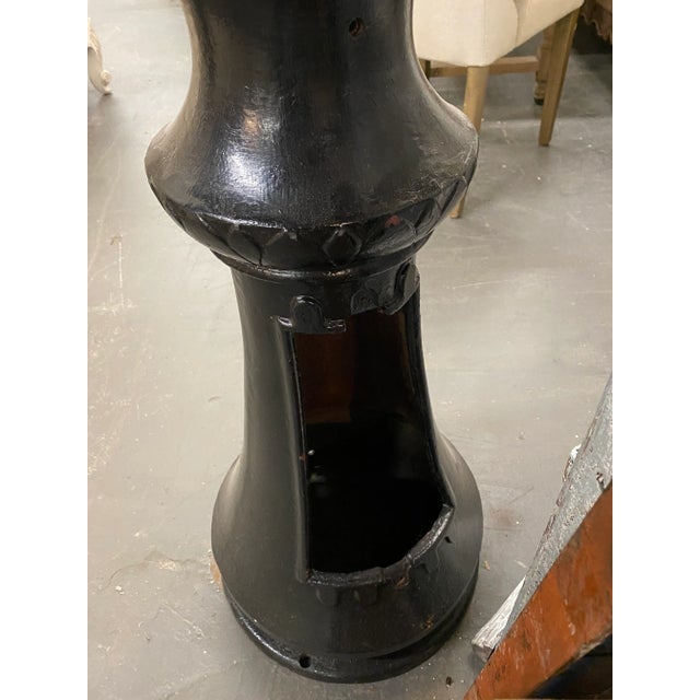 Metal 19th Century Antique Parisian Double Sided Street Sign For Sale - Image 7 of 8