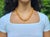 Contemporary Brazilian Faceted Citrine Beaded Necklace, 19.5 Inches Long For Sale - Image 3 of 8