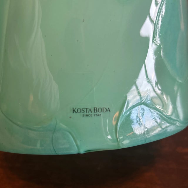 Kosta Boda Glass Vase For Sale - Image 11 of 11