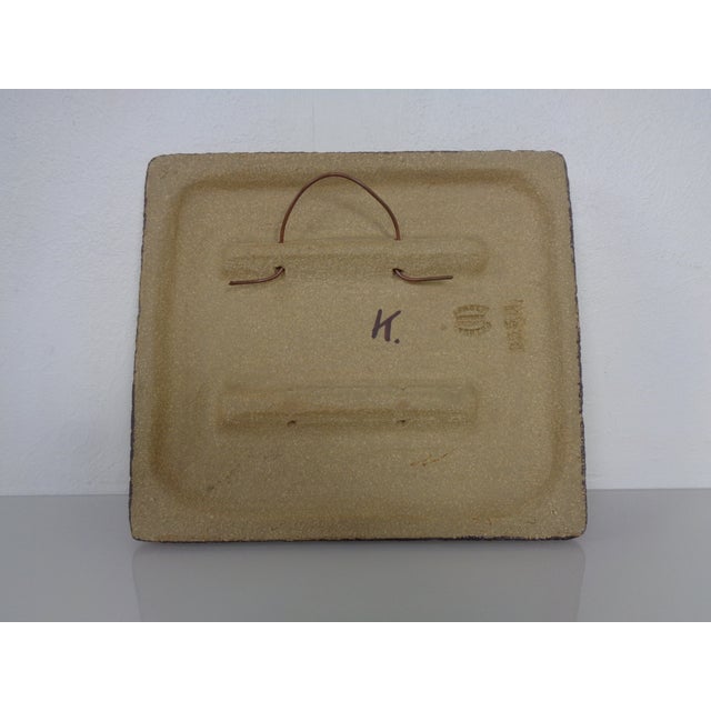 Ceramic Mural by Backhausen Noomi for Søholm, Denmark, 1960s For Sale - Image 12 of 14