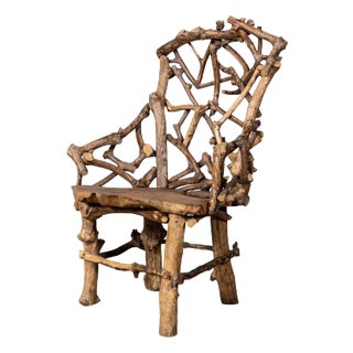 Vintage Branch & Root Chair For Sale