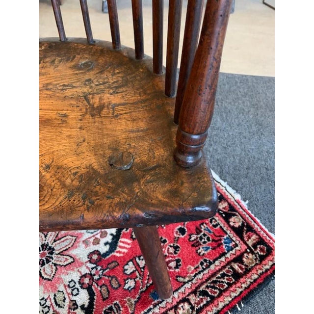 Antique Primitive Welsh Comb Back Stick Chair Chairish