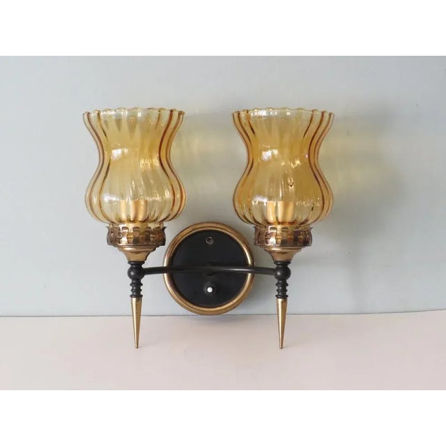 Mid-Century Italian Wall Lamp, 1950s For Sale - Image 13 of 13