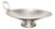 Art Deco French Stainless Steel Centerpiece Fruit Bowl, 1960s For Sale