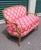 Fine 1950s Hollywood Style Velvet Settee For Sale In Philadelphia - Image 6 of 11