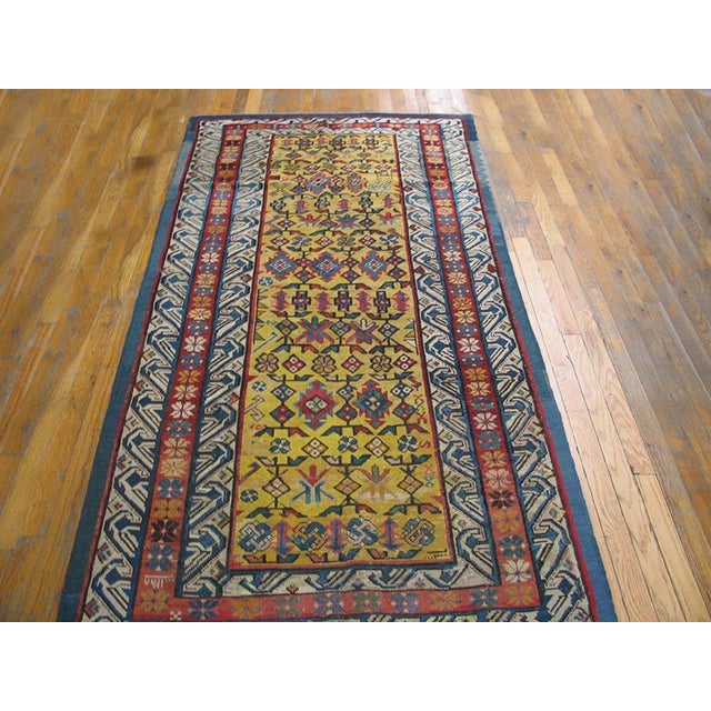 Antique Caucasian- Chi-Chi rug, measures: 3'8" x 7'8".