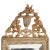 A Small French Louis XVI Painted and Gilt Carved Mirror, C. 1900. For Sale In Philadelphia - Image 6 of 7