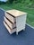 Petite Three Drawer Chest, Wicker and Wood, Bohemian Style, 1980s For Sale - Image 11 of 18