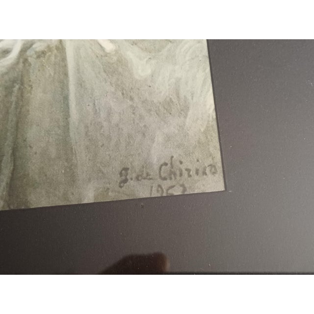 Giorgio De Chirico, Silent Life with Bust of Apollo, 1962, Screen Print, Framed For Sale - Image 4 of 9