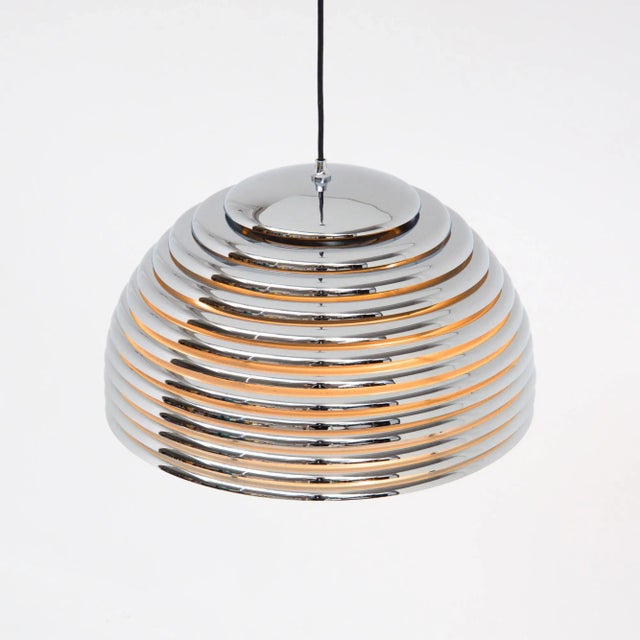 Metal Saturn Pendant Lamp by Kazuo Motozawa For Sale - Image 7 of 12