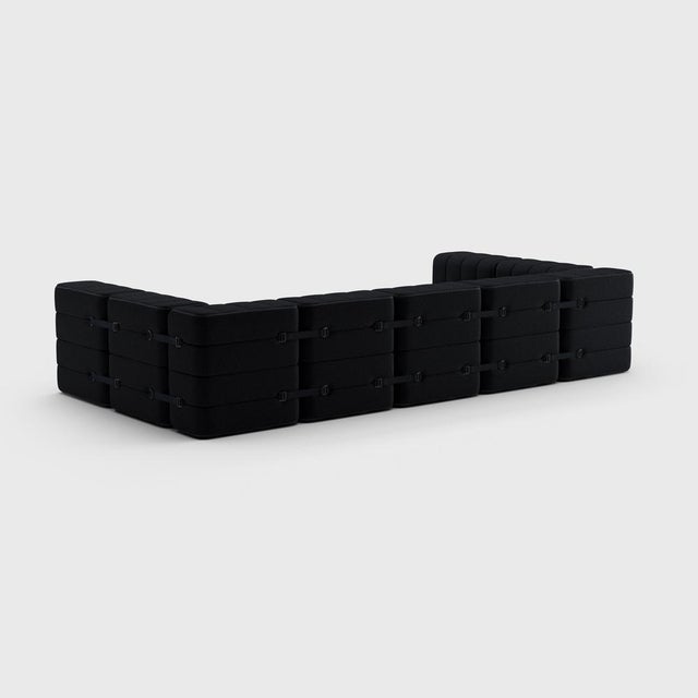 Contemporary Flexible U-Sofa from Ambivalenz, Set of 15 For Sale - Image 3 of 5