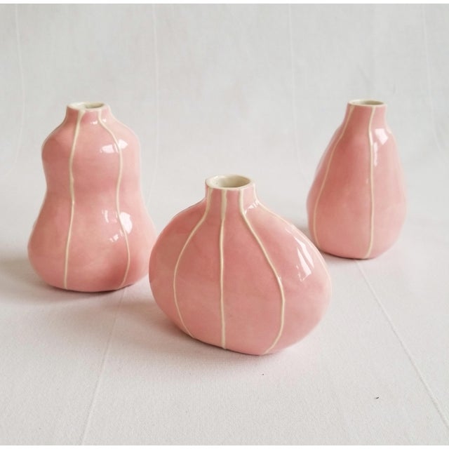 Pink Bud Vases Set of 3 Chairish