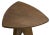 2020s NOIR Twist Counter Stool, Teak For Sale - Image 5 of 5
