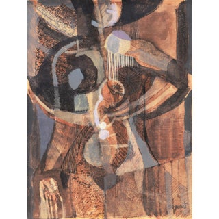 'Abstracted Figure' by Baez Bonorat, Mexico City National School of Fine Arts For Sale