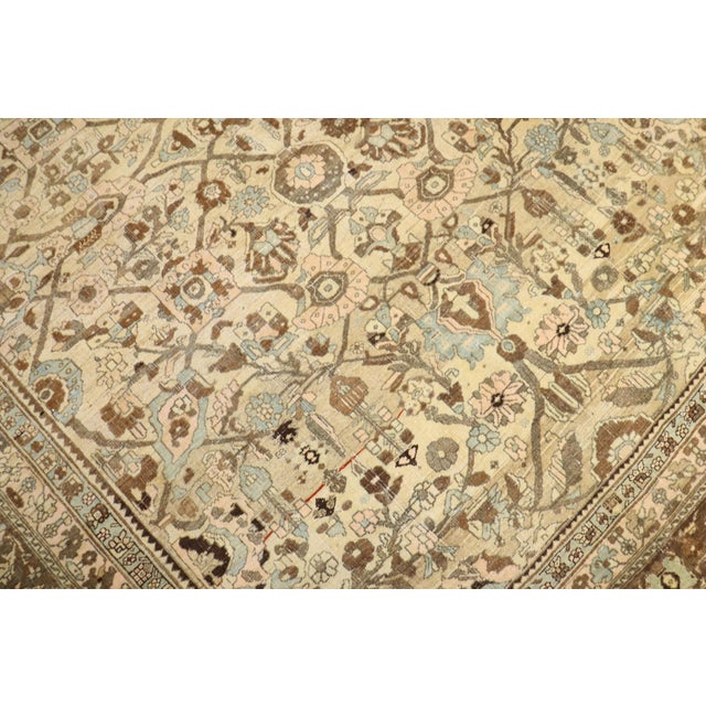 Antique Persian Bidjar Carpet - 11'4" x 14'8" For Sale - Image 10 of 10