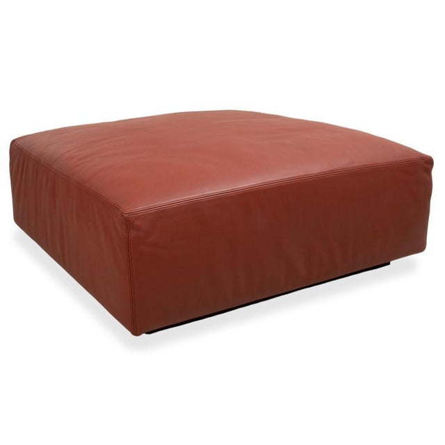 Leather Corner Sofa and Ottoman from Walter Knoll, Set of 2 For Sale - Image 5 of 18