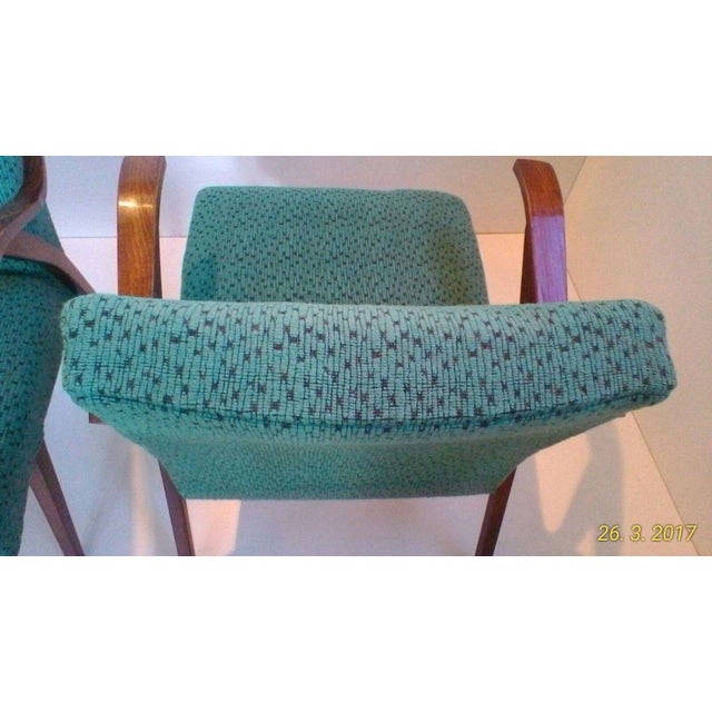 Wood Set of Armchairs from Tatra Pravenec, 1960s For Sale - Image 7 of 9