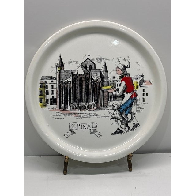 17th Century Set of 6 Salins France Quiche Lorraine 9 1/4” Plate Nancy Metz Toul Epinal (#Pa) For Sale - Image 11 of 18