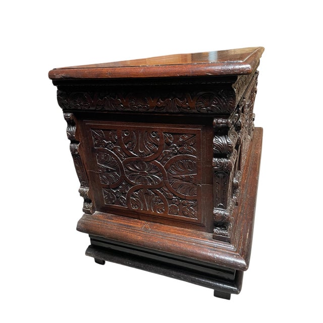 French Coffer Natividad, Brittany-Normandy For Sale - Image 4 of 10