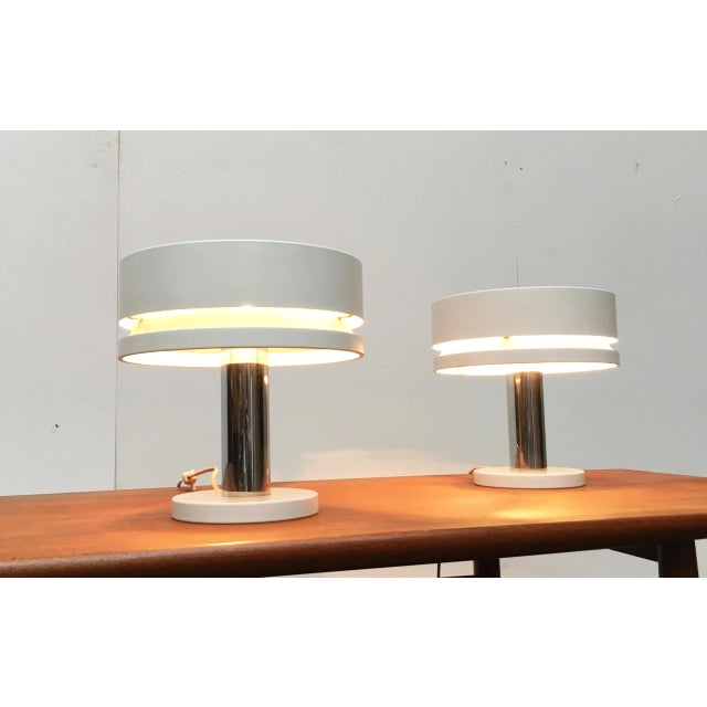 Mid-Century German Space Age Minimalist Table Lamp from Kaiser Idell / Kaiser Leuchten, 1960s, Set of 2 For Sale - Image 14 of 18