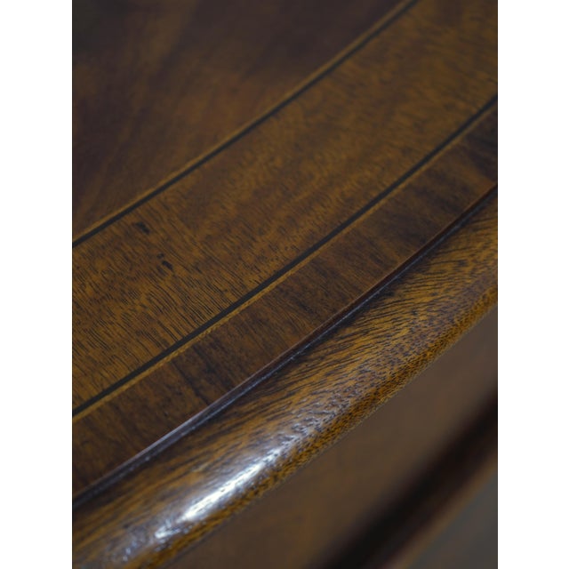 Henredon 4 Drawer 2 Door Mahogany Server High Chest For Sale - Image 14 of 18