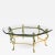 Italian Modernist Brass Seahorse Coffee Table For Sale - Image 4 of 4