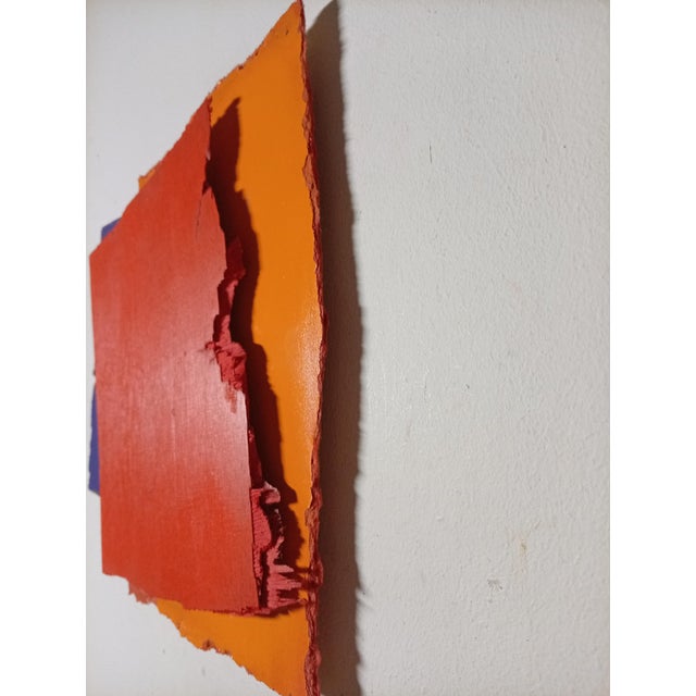 Contemporary Abstract Aerosol on Assembled Masonite (Isorel) "Untitled 171" by Andre Debono For Sale - Image 6 of 7