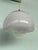 Italian Space Age Glass and Steel Pendant Lamp, 1960s For Sale - Image 9 of 16