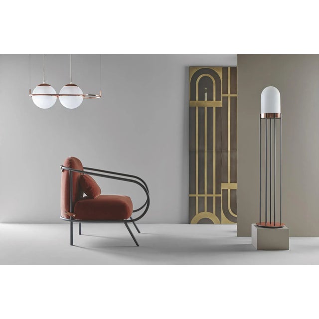 Minima is the first armchair in the Mingardo catalog. The armchair rests on the ground with the unique added elements that...