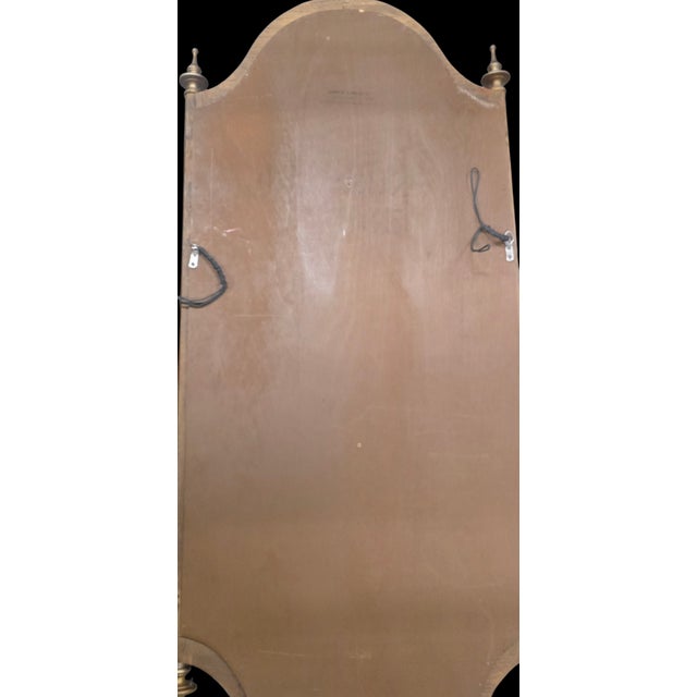 American Pair of Mid 20th Century Federal (American Classical Revival) Style Wall Mirrors For Sale - Image 3 of 6