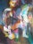 A 1971 oil on canvas painting by the American artist George Coggeshall (1914-1994). This colorful work depicts two figures...