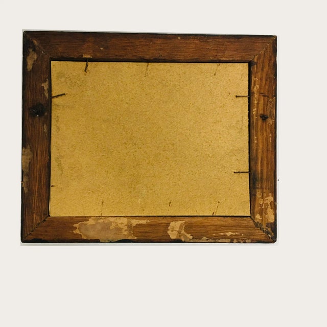 Expressionism Mid 20th Century Expressionist Style Watercolor Painting of a Mill, Framed For Sale - Image 3 of 4