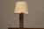 1970s Table Lamp in Bronze by Antoine Callebaut for Jules Wabbes, Belgium, 1970s For Sale - Image 5 of 15