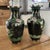 Antique Cloisonne' Vases in Black Motif - A Pair For Sale - Image 4 of 9