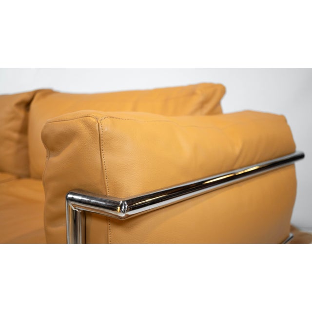 Le Corbusier Lc3 Grand Confort Attributed Loveseat Sofa For Sale In Boston - Image 6 of 18