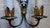 Venetian Art Deco Etched Mirrored Wall Sconces - a Pair For Sale - Image 4 of 14